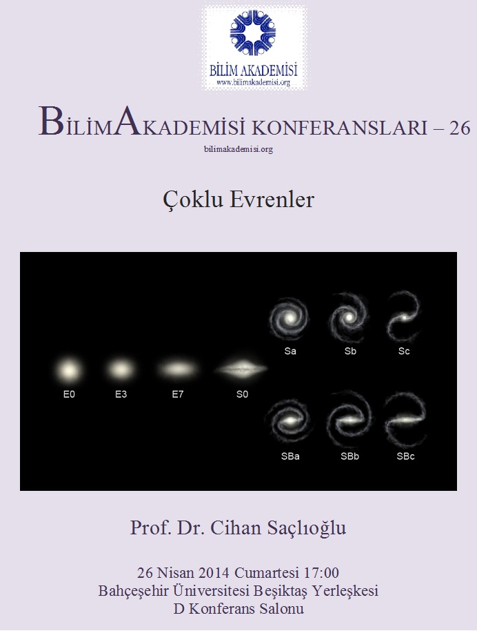  Multiple Universes – Speaker: Cihan Saçlıoğluser Berber