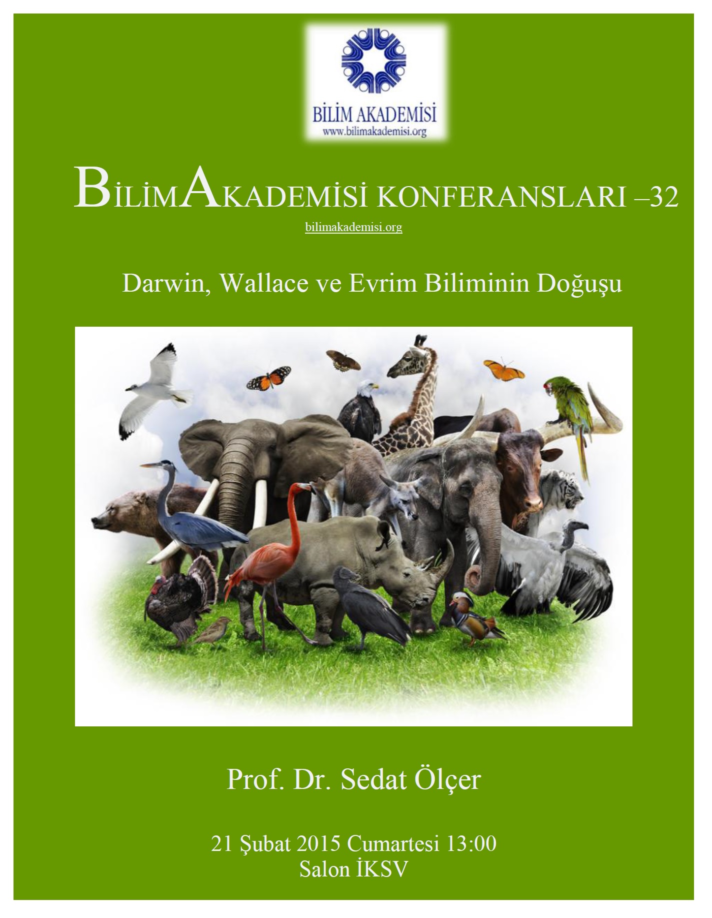 Darwin, Wallace, and Birth of the Science of Evolution – Speaker: Sedat Ölçer